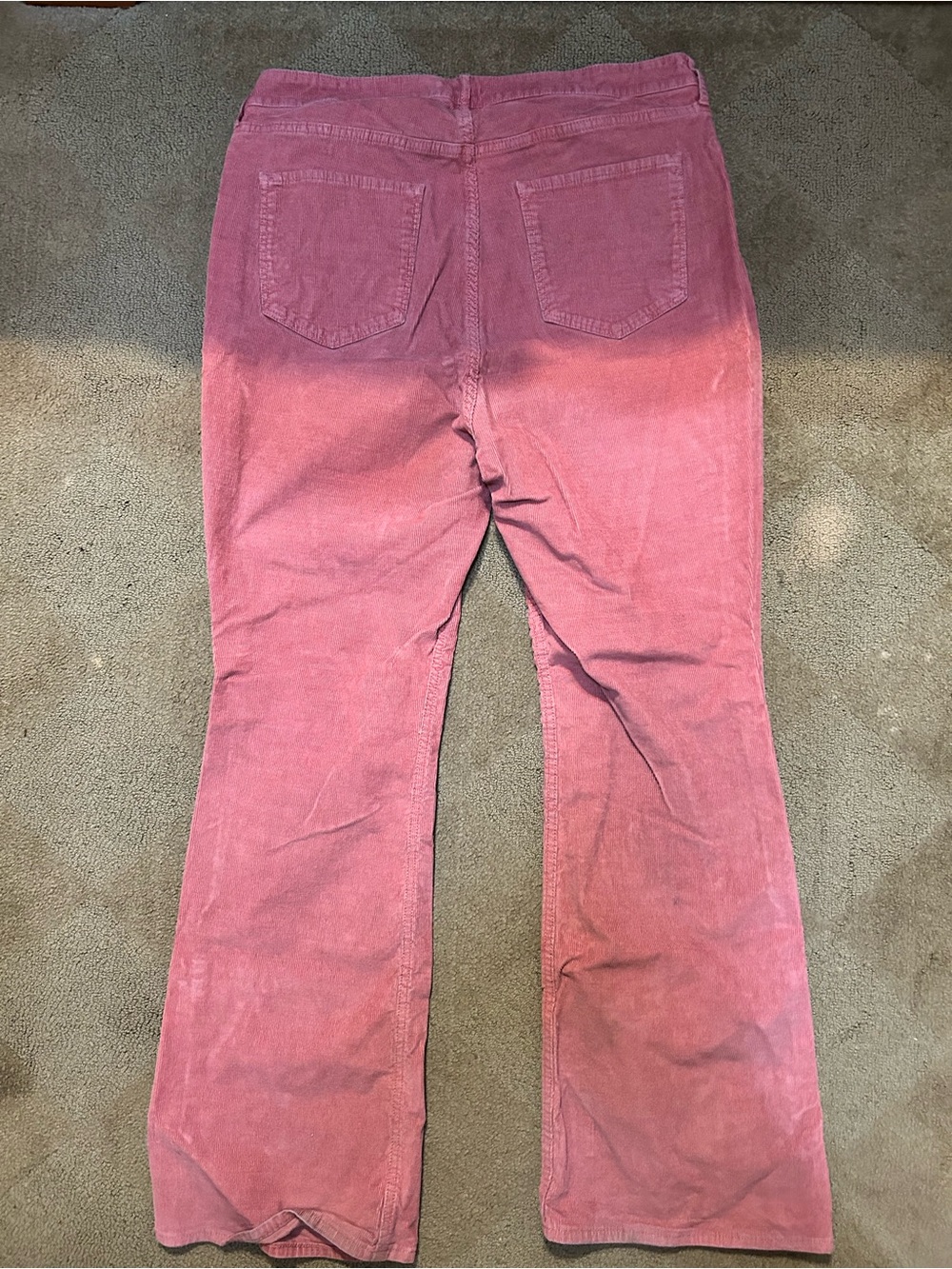 Old Navy Rose Corduroy Flare Jeans